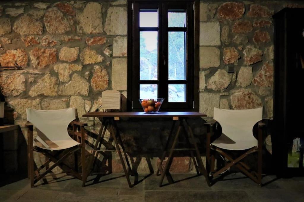 Wood & Stone Dream View House B Villa Diáporosz Kültér fotó